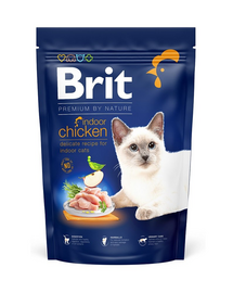 BRIT Cat Premium by Nature Indoor chicken 800 g