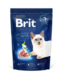 BRIT Cat Premium by Nature Sterilised lamb 300 g