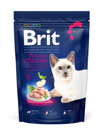 BRIT Cat Premium by Nature Sterilised chicken 1,5 kg
