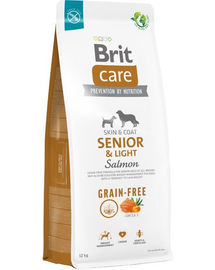 BRIT Care Grain-free Senior&Light szárazeledel lazaccal 12 kg