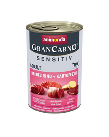 ANIMONDA Grancarno Sensitive Konzerv marhahús krumplival 400 g