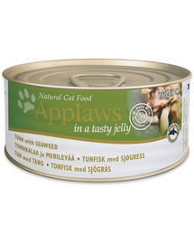 APPLAWS Cat Konzerv macskáknak tonhal algákkal aszpikban 70 g