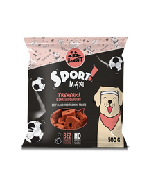MR. BANDIT Sport Maxi Tréning jutalomfalat Marhahús ízesítéssel, 500 g