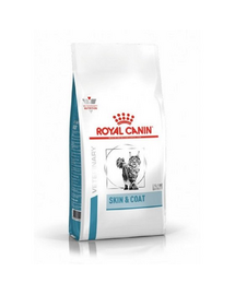 ROYAL CANIN VHN Cat Skin & Coat Diétás eledel érzékeny bőrű macskák számára 2 x 400 g