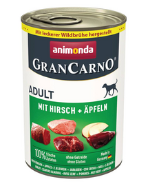 ANIMONDA GranCarno Adult sertéshús szarvassal és almával 400 g