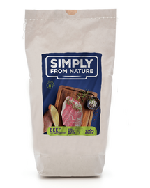 SIMPLY FROM NATURE Oven Baked Dog Food with beef 1,2 kg