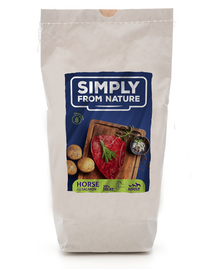 SIMPLY FROM NATURE Oven Baked Dog Food with horse and salmon 1,2 kg