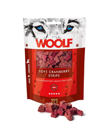 WOOLF Soft Cranberry Strips Puha csíkok áfonyával 100g