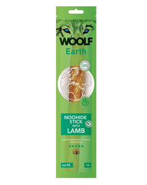 WOOLF Earth Noohide Stick with Lamb XL Bárány pálcika 85g