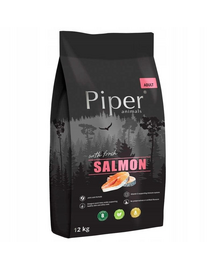PIPER Száraz kutyaeledel lazaccal 12 kg