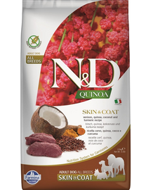 N&D Dog Quinoa Skin & Coat Venison 2.5 kg