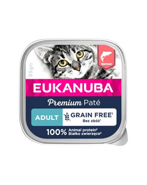 EUKANUBA Grain Free Adult pástétom Lazac 85 g