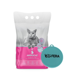 ARISTOCAT Szilikon alom PREMIUM macskák számára 3.8 l + FERA fedél konzervdobozokhoz INGYENES