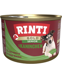 RINTI Gold Senior Rabbit Mini Nyúl senior kis fajtáknak 185 g