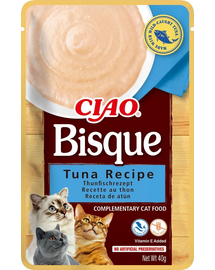 INABA CIAO Bisque Tonhalkrémleves macskáknak 40g