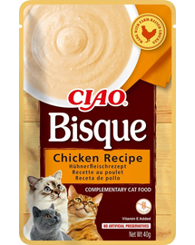 INABA CIAO Bisque Csirkekrémleves 40g