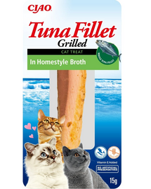 INABA Tuna fillet in homestyle broth 15g tonhalfilé házi húslevesben