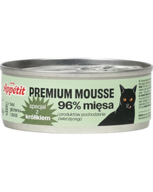 COMFY APPETIT PREMIUM Mousse nyúllal macskák számára  85 g