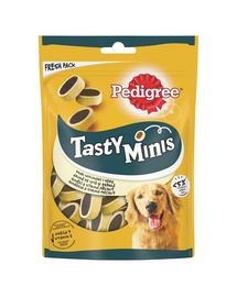 PEDIGREE Tasty Minis sajtos és marhahús ízesítéssel 140 g