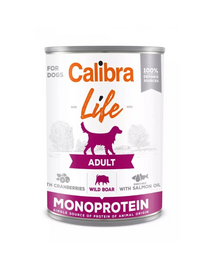CALIBRA Dog Life Adult Wild boar with Cranberries 400 g