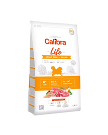 CALIBRA Dog Life Adult Small Breed Lamb 1,5 kg