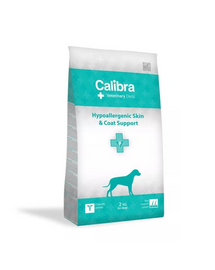 CALIBRA Veterinary Diet Dog Hypoallergenic Skin&Coat Support 2 kg