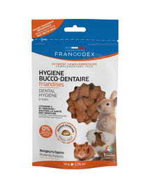 FRANCODEX Szájhigiéniai kezelés rágcsálóknak és nyulaknak 50 g