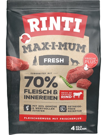 RINTI MAX-I-MUM Beef marhahússal 4 kg