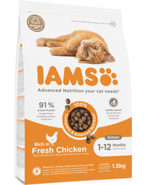 IAMS for Vitality Kitten Chicken 1,5 kg
