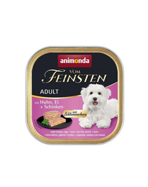 ANIMONDA Vom Feinsten Pate csirke, tojás és sonka 150g