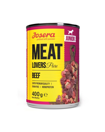 JOSERA Meat Lovers Junior Pure Marhahús kölyökkutyáknak 400g