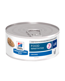 HILL'S Prescription Diet Feline z/d Food Sensitivities macskák számára 156 g