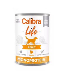 CALIBRA Dog Life Adult Turkey with Apples 400 g