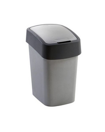 CURVER PACIFIC FLIP BIN" BILLENŐ FEDELES SZEMETES 25L Ezüst/szürke
