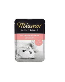 MIAMOR Ragout Royal  tonhal és csirke mártásban  100 g