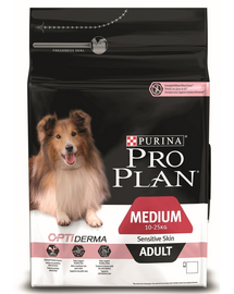 PURINA PRO PLAN MEDIUM ADULT Sensitive Skin 3kg
