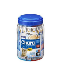 INABA Churu Diet 50x14g tonhallal és csirkével macskáknak