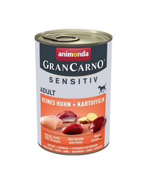 ANIMONDA Grancarno Sensitive Konzerv csirke krumplival 400 g