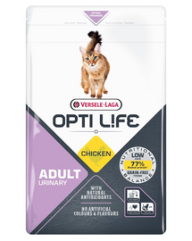 VERSELE-LAGA Opti Life Cat Adult Urinary Chicken 2.2 kg a húgyutak speciális védelmét szolgáló takarmányok