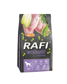 RAFI Száraz kutyaeledel nyúllal 10kg