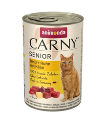 ANIMONDA Carny Senior marhahús és csirke és sajt 400 g
