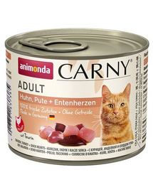 ANIMONDA Carny Adult csirke, pulyka & kacsaszív 200 g