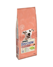 PURINA Dog Chow Adult Sensitive lazac 14 kg