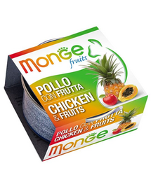 MONGE Fruit Gyümölcsös csirke 80 g