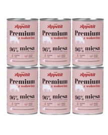 COMFY APPETIT PREMIUM Marhahússal 6x400 g