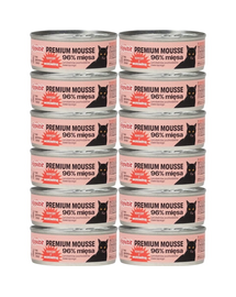 COMFY APPETIT PREMIUM Marhahús mousse macskáknak 12x85 g