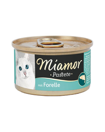 MIAMOR Pastete Forelle 85g pisztrángpástétom