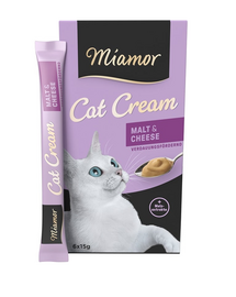 MIAMOR Cat Cream sajtkrémes maláta paszta 6 x 15 ml