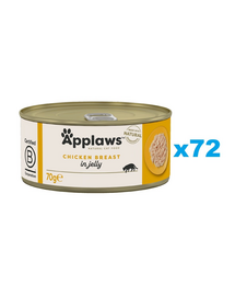 APPLAWS Cat Csirke zselében 72x70g