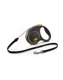 FLEXI Black Design S Cord 5 m green automata zsinór
